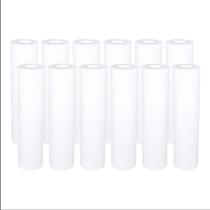 Refil Filtro Cavalete Polipropileno Liso 10 X 2 1/2 12 Peças