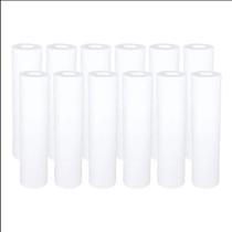 Refil Filtro Cavalete Polipropileno Liso 10 X 2 1/2 12 Peças Refil Filtro Cavalete Polipropileno Liso 10 X 2 1/2 12 Peças