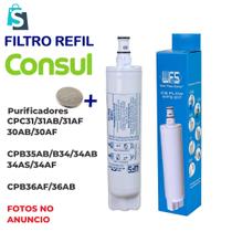 Refil Filtro com Dolomita para purificadores Consul WFS017 ICE FLOW Refil Filtro com Dolomita para purificadores Consul WFS017 ICE FLOW