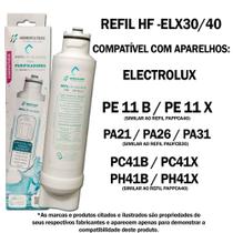 Refil filtro compativel electrolux PE11B,PE11X,PC41B,PC41X,PH41B.PH41X,PA21G,PA26G e PA31G - HidroFiltros