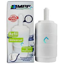 Refil Filtro Compatível Torneiras Lorenzetti Acqua Bella Vitalle Delta Imperatriz Herc Forusi Elen SAP Viqua Whilcla