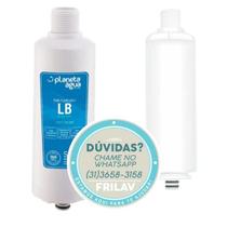 Refil Filtro de Água Libell Acqua Flex - Planeta Água Original - Redução de Cloro e Partículas - Códigos PLA1067 e PLA1164A Refil Filtro de Água Libell Acqua Flex - Planeta Água Original - Redução de Cloro e Partículas - Códigos PLA1067 e PLA1164A