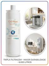 Refil Filtro Ibbl C+3 Max Girou Trocou Purificador Fr600 Frq600 Atlantis E Due 6000 Litros Tripla Ação