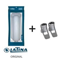 Refil filtro Latina Original Pa355 + 2 Torneiras Hastes Cinza