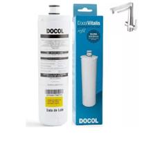 Refil Filtro P/ Torneira Purificador Docol Vitalis Original 900083220001 Refil Filtro P/ Torneira Purificador Docol Vitalis Original 900083220001