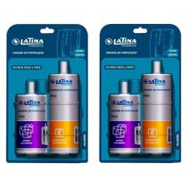 Refil / Filtro P655 e P635 Para Purificador de Água LATINA - KIT Com 2 (Original)