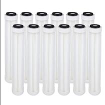 Refil Filtro Plissado Lavável 20 Polegadas X 2 1/2 12 Peças