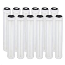 Refil Filtro Plissado Lavável 20 Polegadas X 2 1/2 12 Peças