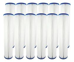 Refil Filtro Plissado Lavável 20 Polegadas X 2 1/2 18 Peças