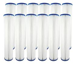 Refil Filtro Plissado Lavável 20 Polegadas X 2 1/2 24 Peças