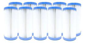 Refil Filtro Plissado Lavável 20 Polegadas X 4 1/2 10 Peças Refil Filtro Plissado Lavável 20 Polegadas X 4 1/2 10 Peças