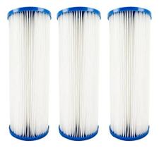 Refil Filtro Plissado Lavável 20 Polegadas X 4 1/2 - 3 Peças