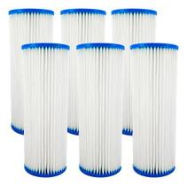 Refil Filtro Plissado Lavável 20 Polegadas X 4 1/2 - 6 Peças Cor Branco Refil Filtro Plissado Lavável 20 Polegadas X 4 1/2 - 6 Peças Cor Branco