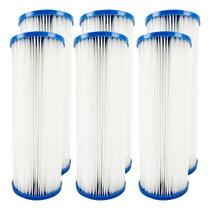 Refil Filtro Plissado Lavável 20 Polegadas X 4 1/2 - 8 Peças