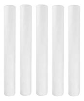 Refil Filtro Polipropileno 20 Polegadas X 2 1/2 - 5 Peças 50 Micra Refil Filtro Polipropileno 20 Polegadas X 2 1/2 - 5 Peças 50 Micra