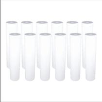 Refil Filtro Polipropileno 20 Polegadas X 4 1/2 - 12 Peças