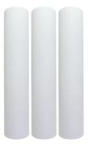 Refil Filtro Polipropileno 20 Polegadas X 4 1/2, 3 Peças Refil Filtro Polipropileno 20 Polegadas X 4 1/2, 3 Peças