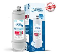 Refil Filtro Purificador Masterfrio CP500br Antigo rotulo Branco 1070 - PLANETA ÁGUA