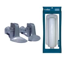 Refil Filtro Vela Latina Pa355 + Torneira Prata Titanium Refil Filtro Vela Latina Pa355 + Torneira Prata Titanium