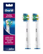 Refil Flossaction Para Escova Elétrica Oral B - 2 Refis