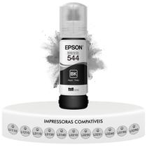 Refil Garrafa de Tinta EcoTank T544120 Preta Original Epson L1110 L3110 L3150 L3160 L3210 L3250 L3260 L5190 L5290 Refil Garrafa de Tinta EcoTank T544120 Preta Original Epson L1110 L3110 L3150 L3160 L3210 L3250 L3260 L5190 L5290