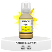 Refil Garrafa de Tinta Epson T49m T49M420 Original Amarela Sublimática Compatível SureColor F170 F570 F571 Refil Garrafa de Tinta Epson T49m T49M420 Original Amarela Sublimática Compatível SureColor F170 F570 F571