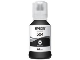 Refil Garrafa de Tinta Original Epson EcoTank T504 T504120 Preto Compatível L4150 L4160 L6161 L6171 L6191 L4260 L6270 L14150 Refil Garrafa de Tinta Original Epson EcoTank T504 T504120 Preto Compatível L4150 L4160 L6161 L6171 L6191 L4260 L6270 L14150