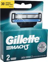 Refil Gillette Mach3 com ( 2 unidades na caixa)