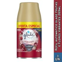 Refil Glade Desodorizador Automatic Spray Frutas e Flores Vibrantes vermelho 269ml Refil Glade Desodorizador Automatic Spray Frutas e Flores Vibrantes vermelho 269ml