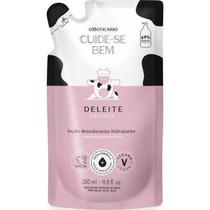 Refil Hidratante Corporal Cuide-Se Bem Deleite 350Ml