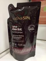 Refil Hidratante Nativa Spa Uva Merlot 400ml - Boticário