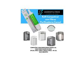 Refil Hidrofiltros Compatível Purificador Filtro Consul 903-0575