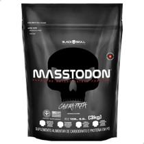 Refil Hipercalórico Masstodon Hardcore Gainer 3Kg Black Skull