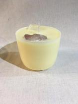 Refil Home para Vela Decorativa - Ametista + Quartzo Branco 6 Refil Home para Vela Decorativa - Ametista + Quartzo Branco 6