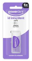 Refil Interdental Cônico 3 a 7mm 6 Unidades Escova Interdental PowerDent