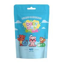 Refil Lenços Umedecidos Baby Club 400 Unidades Higiene Suave e Praticidade