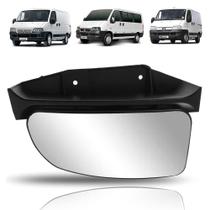 Refil lente espelho do retrovisor inferior lado esquerdo ducato boxer jumper 2006 a 2017 com base