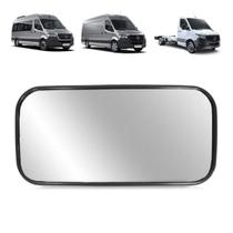 Refil lente espelho inferior retrovisor sprinter 2020 a 2024 lado direito pequeno