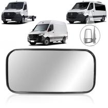 Refil lente espelho inferior retrovisor sprinter 2020 a 2024 lado esquerdo Refil lente espelho inferior retrovisor sprinter 2020 a 2024 lado esquerdo