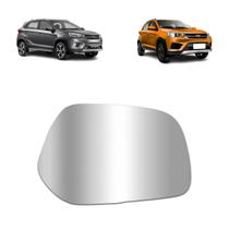 Refil lente espelho retrovisor chery tiggo 2 2018 a 2022 lado direito