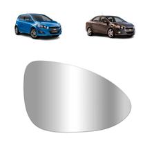 Refil lente espelho retrovisor chevrolet sonic 2012 a 2016 lado direito Refil lente espelho retrovisor chevrolet sonic 2012 a 2016 lado direito