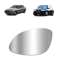 Refil lente espelho retrovisor chevrolet vectra 1997 a 1999 lado esquerdo