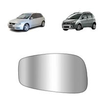 Refil lente espelho retrovisor fiat stilo 2003 a 2007 fiat idea 2005 a 2010 lado esquerdo