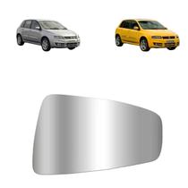 Refil lente espelho retrovisor fiat stilo 2008 a 2011 lado direito com base