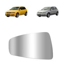Refil lente espelho retrovisor fiat stilo 2008 a 2011 lado esquerdo com base