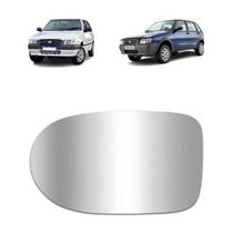 Refil lente espelho retrovisor fiat uno economy 2011 a 2013 lado esquerdo