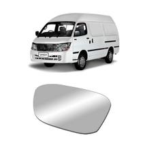 Refil lente espelho retrovisor manual lado esquerdo topic jinbei 2008 a 2017