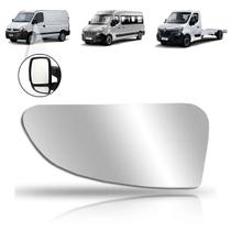 Refil lente espelho retrovisor master braço curto 2005 a 2013 master 2014 a 2024 inferior lado esquerdo Refil lente espelho retrovisor master braço curto 2005 a 2013 master 2014 a 2024 inferior lado esquerdo