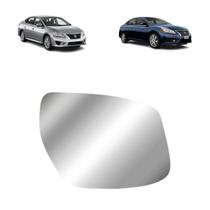 Refil lente espelho retrovisor nissan sentra 2013 a 2017 lado direito Refil lente espelho retrovisor nissan sentra 2013 a 2017 lado direito