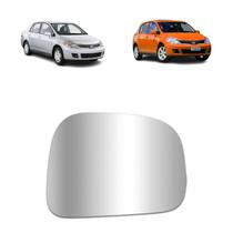 Refil lente espelho retrovisor nissan tiida 2007 a 2013 lado direito